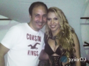 Show banda Calyso eu com Joelma no camarim