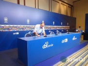 Coletiva de imprensa da CBF, convocação da seleção Brasileira, no hotel Sofitel em Copacabana.